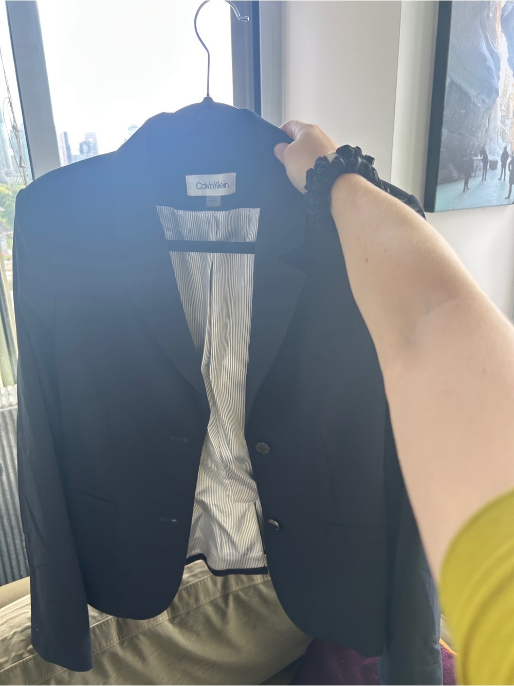 Calvin Klein Black Women's Blazer Jacket